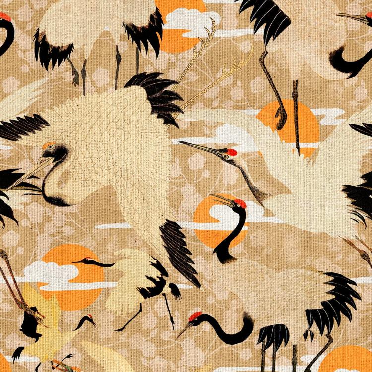 Birds Of Happiness Wallpaper  |   Wallpaper On The Wall Neutral