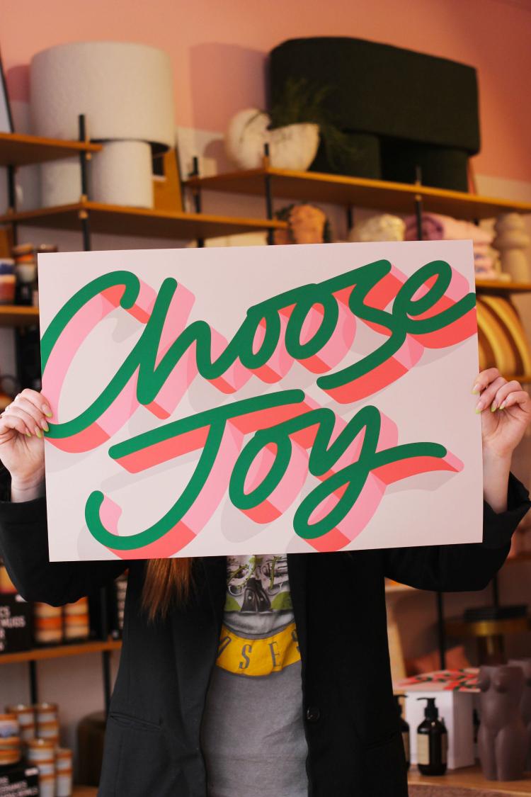 Choose Joy Art Print – Exclusive  |   Art Prints + Frames Art Prints + Frames Art Prints + Frames