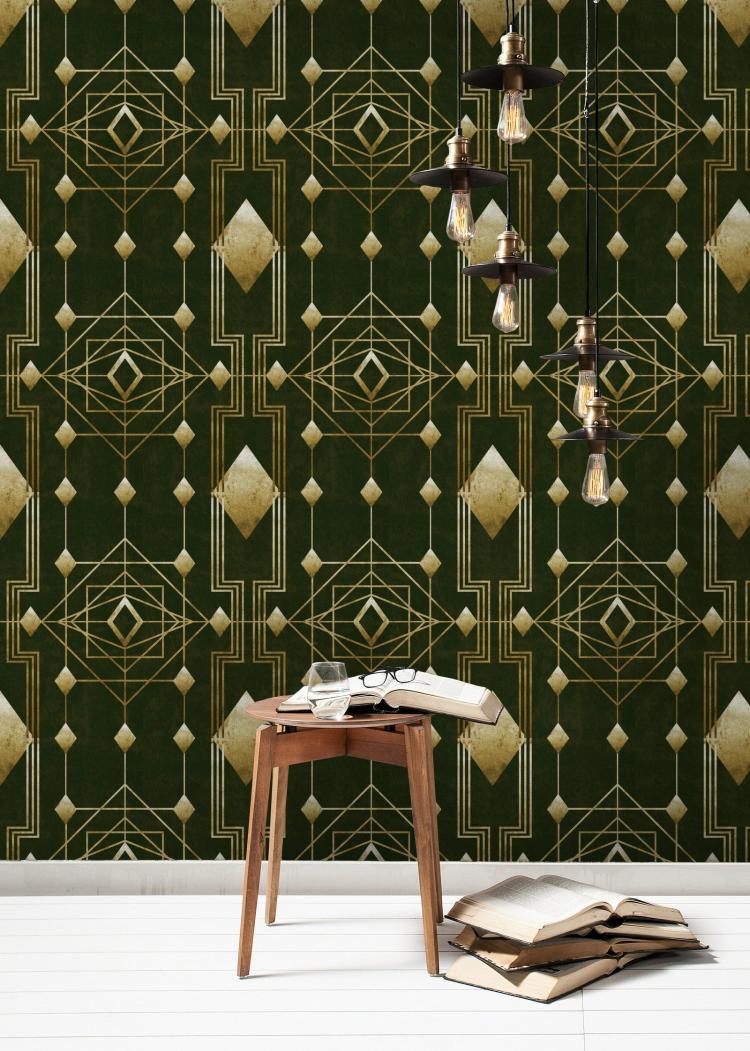 Gatsby Wallpaper  |   Wallpaper On The Wall Neutral