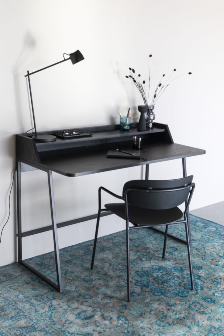 Giorgio Desk Table  |   Tables + Desks Furniture Black