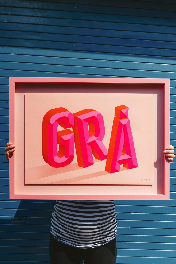 Grá Art Print Ii – Exclusive  |   Art Prints + Frames Art Prints + Frames Art Prints + Frames