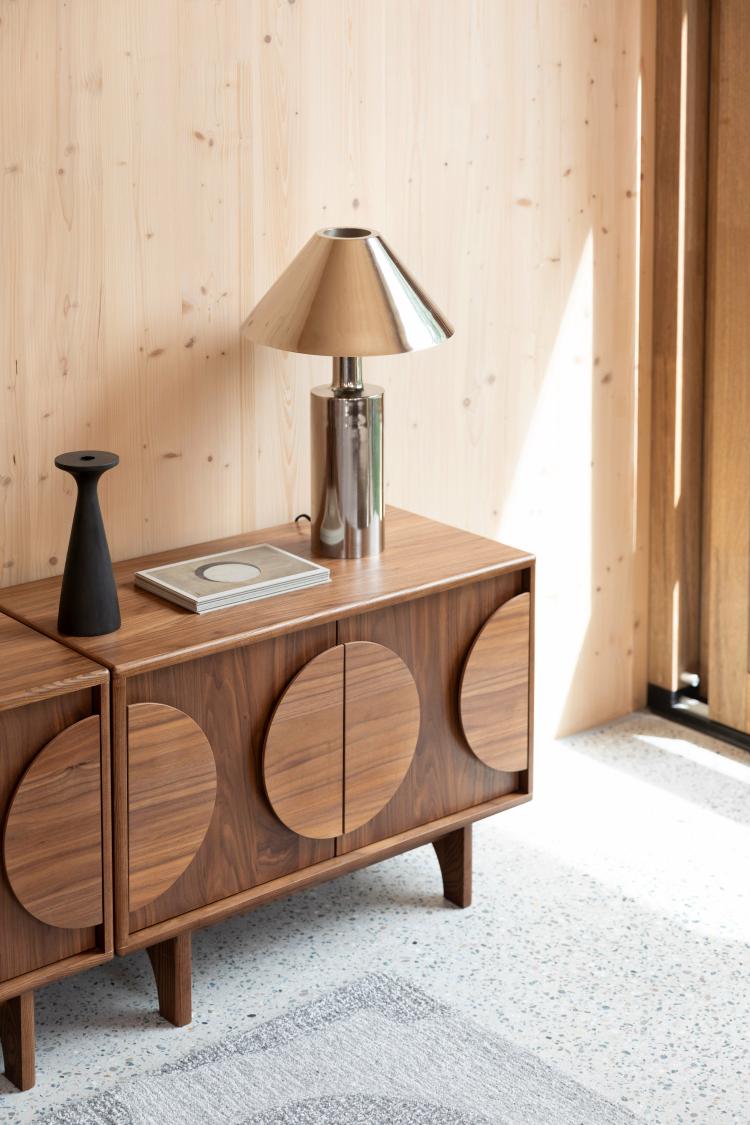 Groove Sideboard Cabinet  |   Tables + Desks Furniture Natural