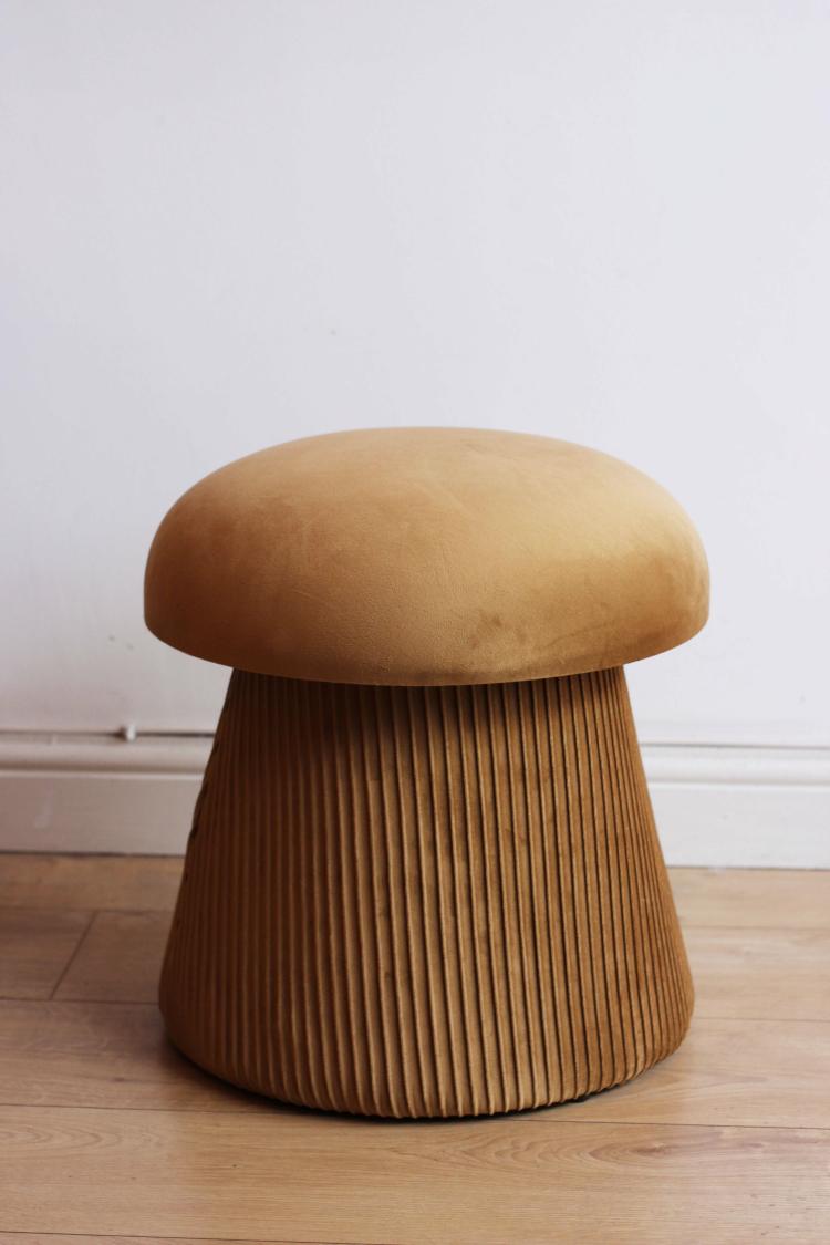 Hampton Velvet Pouf  |   Chairs + Stools Chairs + Stools Chairs + Stools