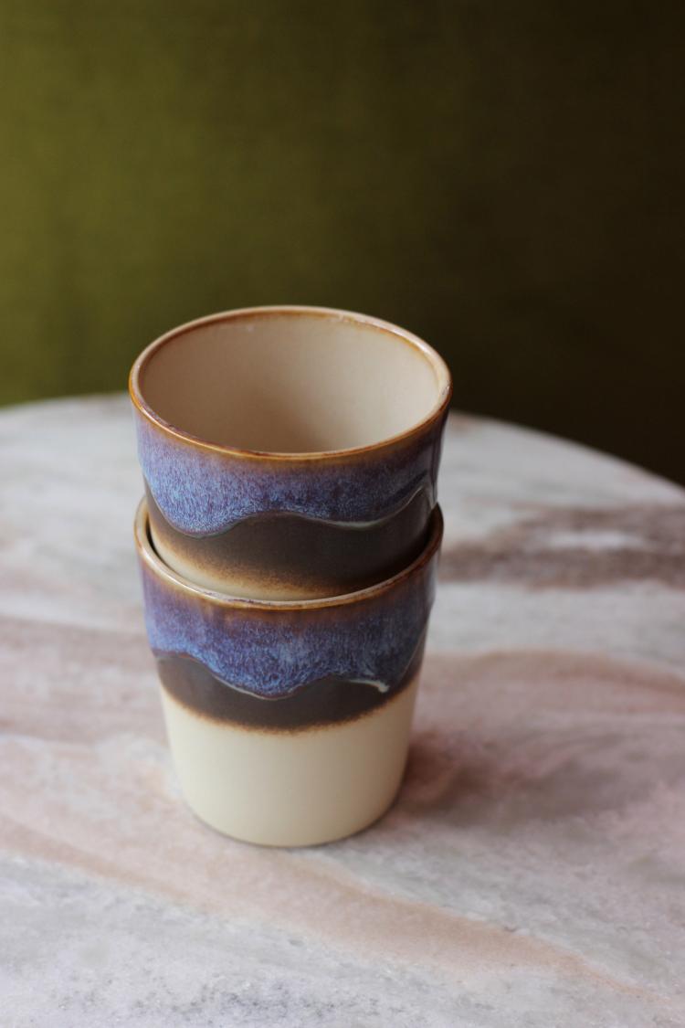 Hkliving 70’S Ceramic Aurora Coffee Mug  |   Mugs + Glasses Homewares Mugs + Glasses