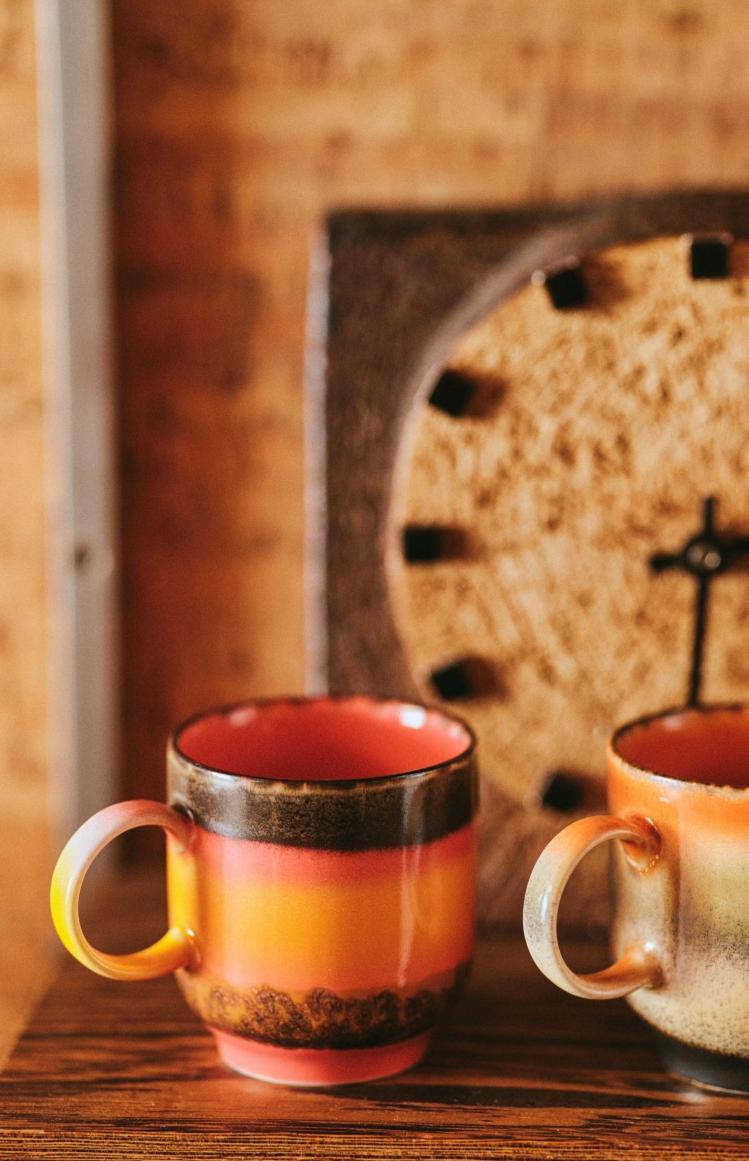 Hkliving 70’S Ceramic Excelsa Coffee Mug (With Handles)  |   Mugs + Glasses Homewares Mugs + Glasses