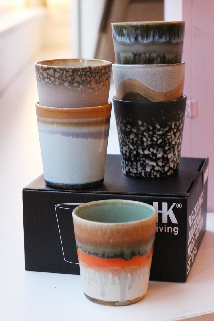 Hkliving Elements Coffee Mug Set – 70’S Ceramics  |   Mugs + Glasses Homewares Mugs + Glasses