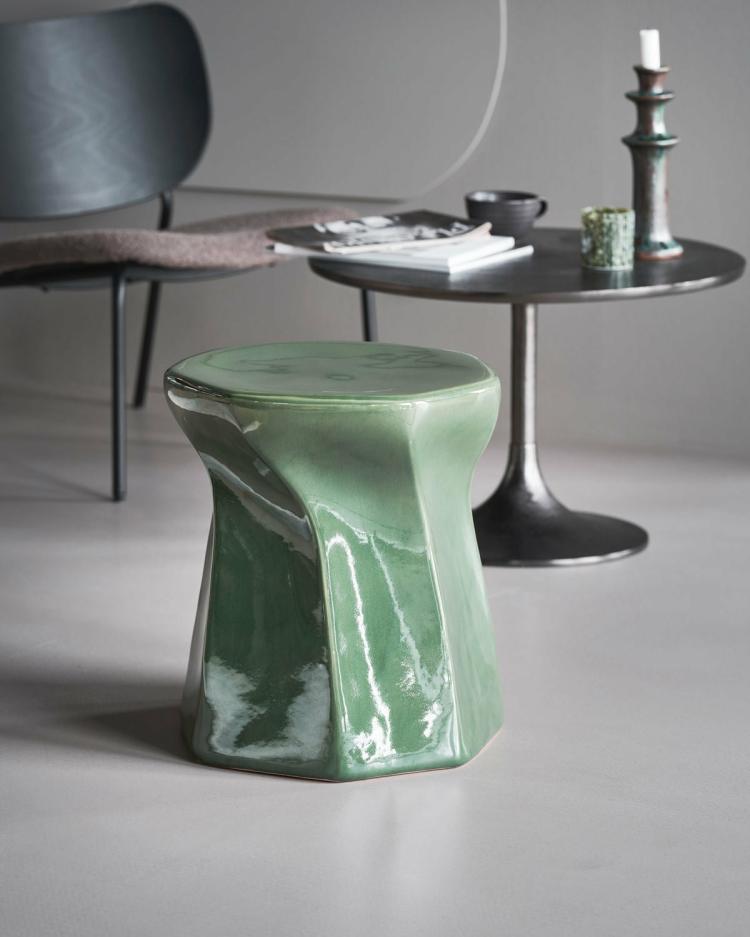 Lapo Green Stool  |   Chairs + Stools Chairs + Stools Chairs + Stools