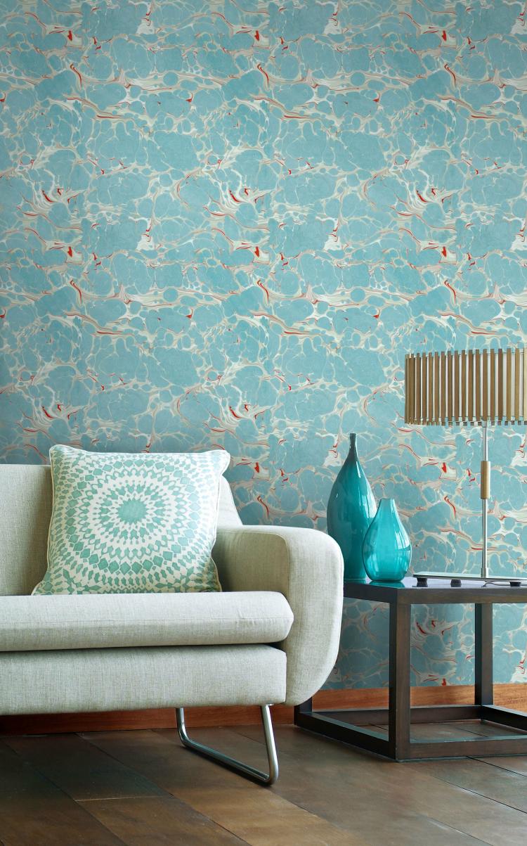 Marbled Wallpaper  |   Wallpaper On The Wall Grey