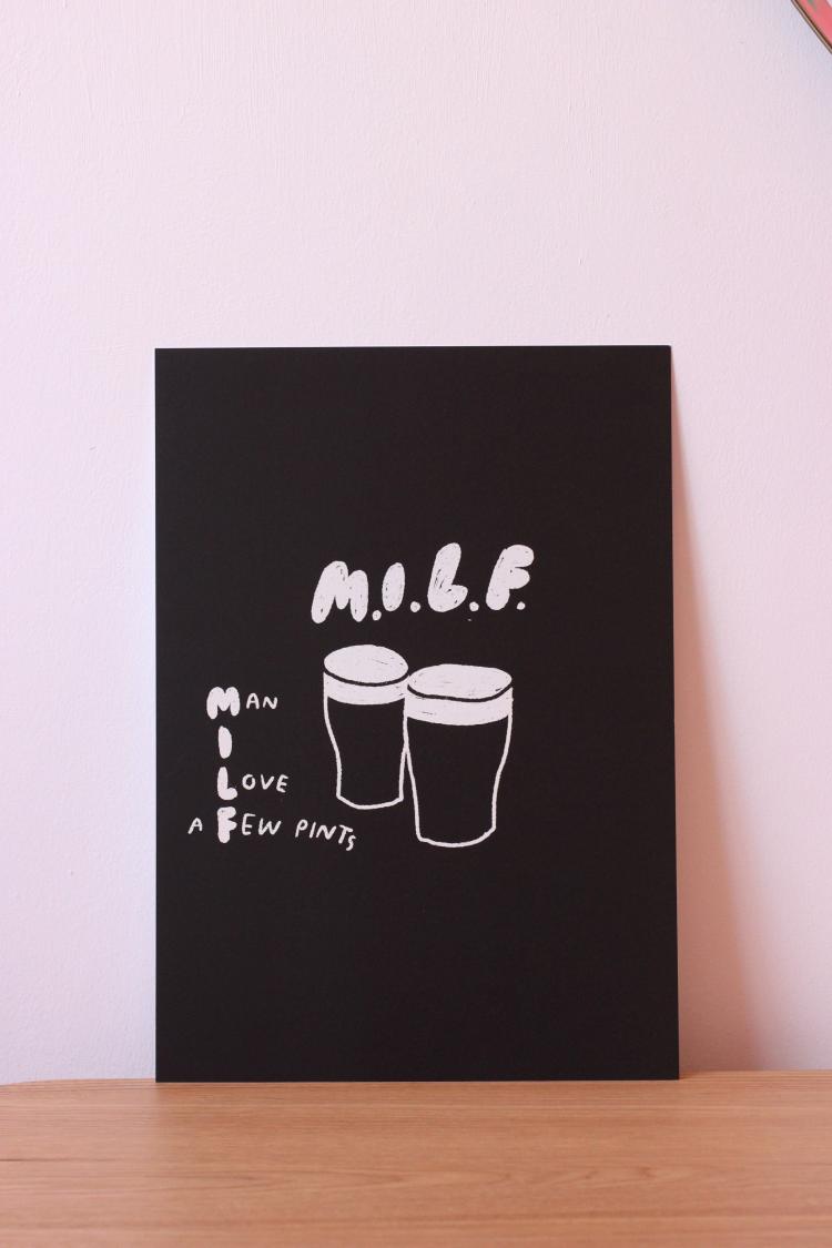 Milf Art Print  |   Art Prints + Frames Art Prints + Frames Art Prints + Frames