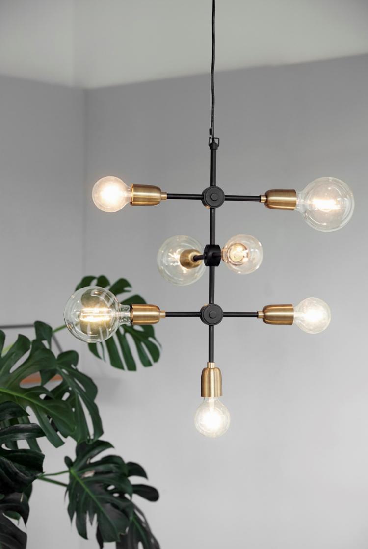 Molecular Light Brass And Black  |   Lighting Furniture Lighting