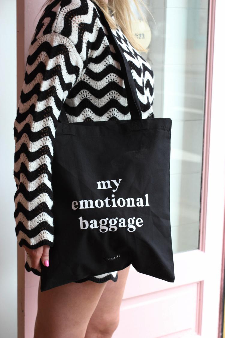 My Emotional Baggage Tote Bag  |   Lifestyle Homewares Lifestyle