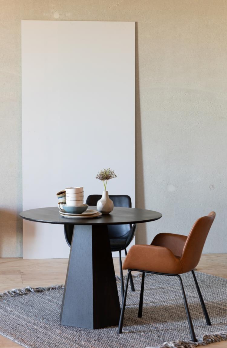 Round Pilar Dining Table  |   Tables + Desks Furniture Tables + Desks