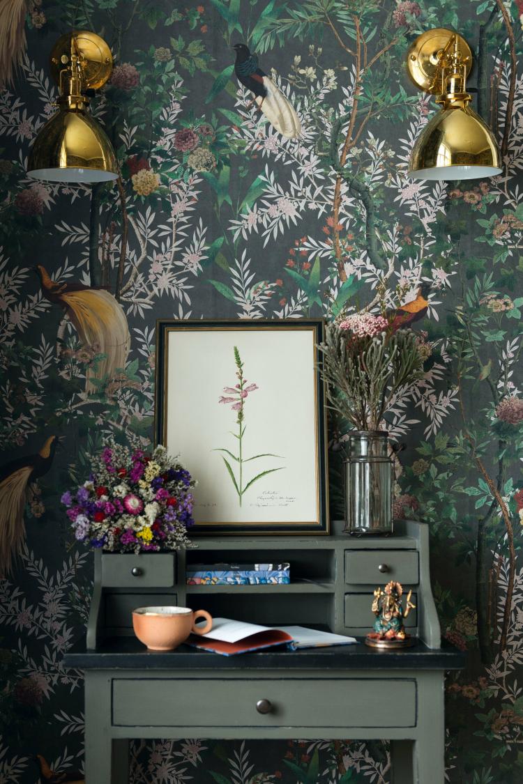 Royal Garden Wallpaper  |   Wallpaper On The Wall green