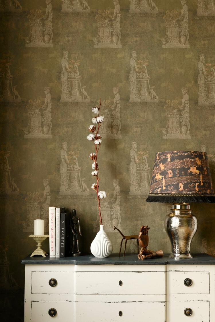 Sculptural Wallpaper  |   Wallpaper On The Wall Blue