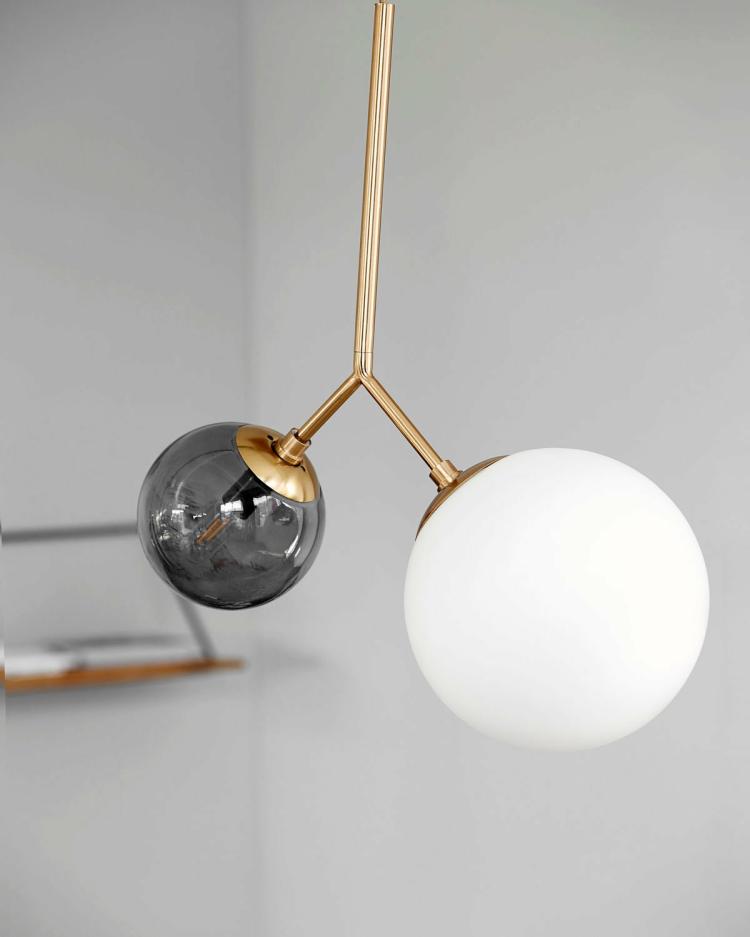 Twice Grey Pendant Light  |   Lighting Furniture Lighting