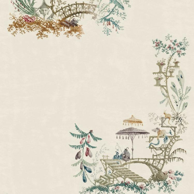 Chinoserie Wallpaper  |   Wallpaper On The Wall Blue