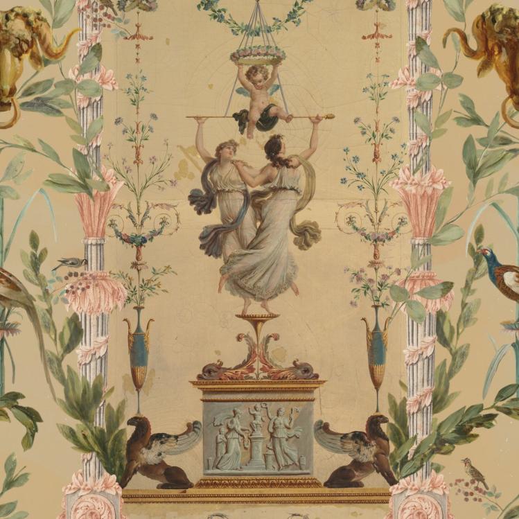 Dancing Graces Wallpaper  |   Wallpaper On The Wall Wallpaper